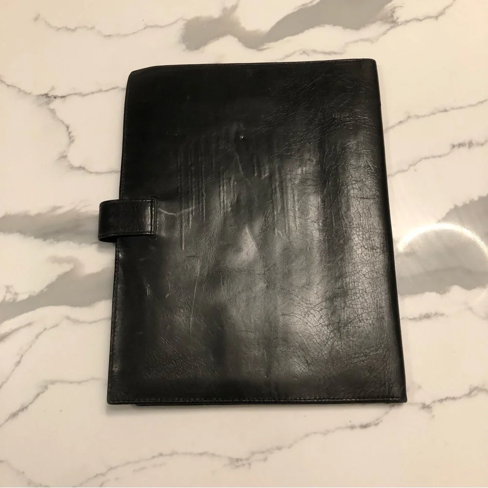 Vintage Noblesse Leather Travel Document Case Made in Spain